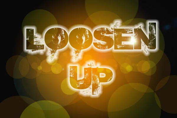 Loosen Up Concept — Stock Photo, Image