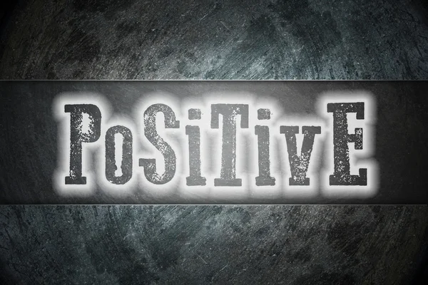 Concept de pensée positive — Photo