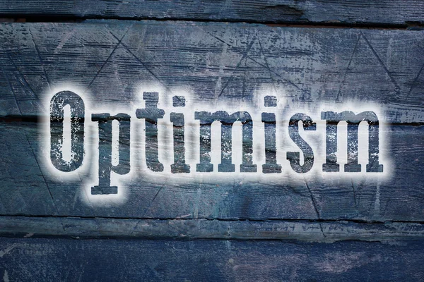 Conceito de otimismo — Fotografia de Stock