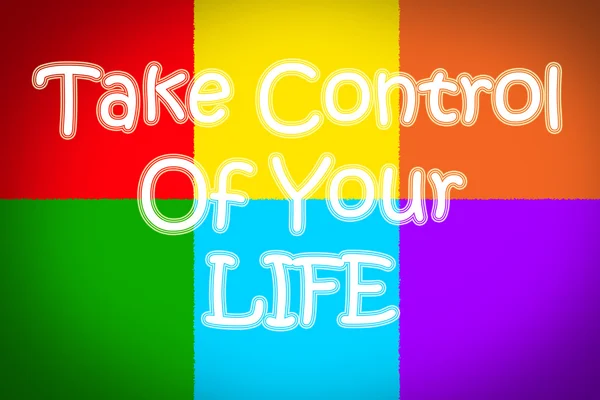 Take Control Of Your Life Concept — Stock Photo, Image