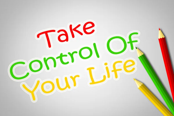 Take Control Of Your Life Concept — Stock Photo, Image