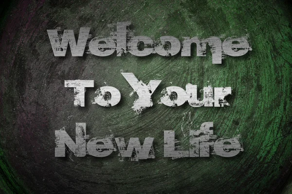 Bienvenido a tu nuevo concepto de vida —  Fotos de Stock