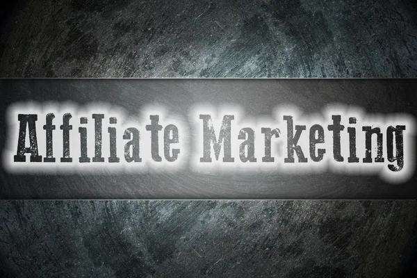 Concetto di marketing di affiliazione — Foto Stock