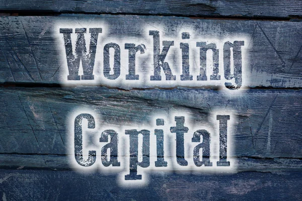 Working Capital Concept — Stock Photo, Image