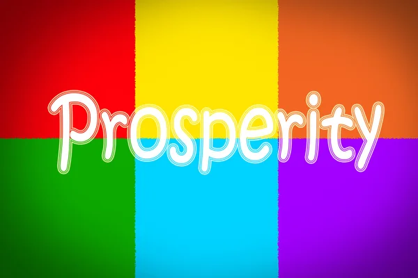 Concepto de prosperidad — Foto de Stock