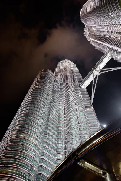 Kuala lumpur, malaysien - 29. februar: petronas twin towers on feb — Stockfoto