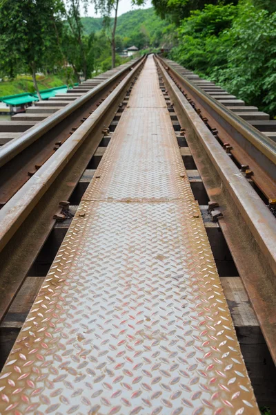 Fermeture du pont du Death Railway — Photo