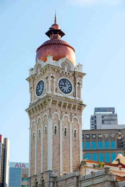 Saat Kulesi Sultan Abdul Samad bina — Stok fotoğraf