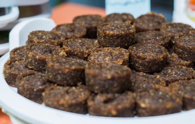 Tay tatlı Kao Tu denilen veya pirinç topları kurutulmuş