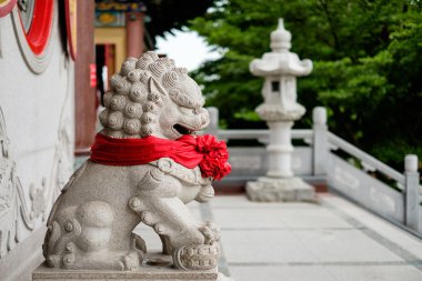 Çin aslan heykeli