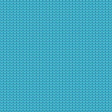 Mavi-turkuazda kusursuz soyut kompleks desen örgü ve vektör taklidi yapıyor. Kumaşlar, tekstil, hediye paketleme tasarımı, basılı malzemeler, reklamlar ve diğer tasarımlar için harika..