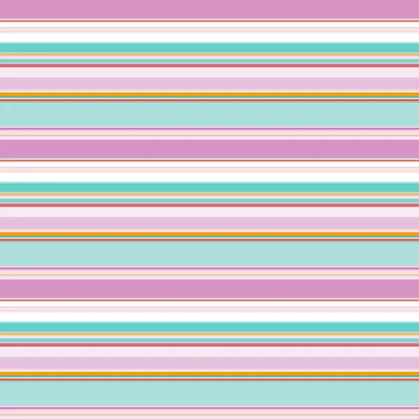 Seamless Pattern Horizontal Stripes Pastel Shades Pink Blue Colors Great — Stockvector