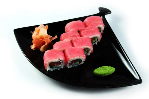 Sushi roll with tuna — Stock Photo, Image