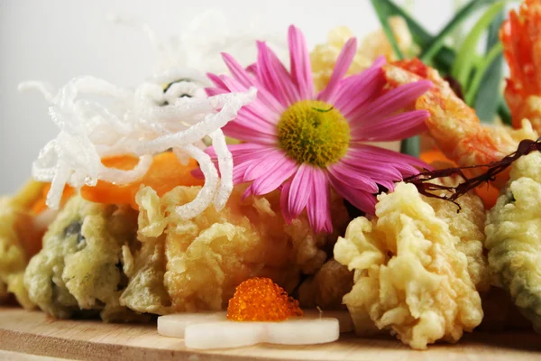 TEMPURA-Satz — Stockfoto