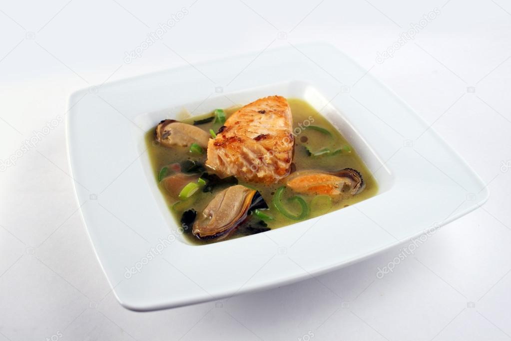 Seafoods soup