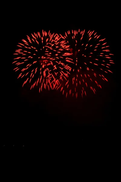 Feux d'artifice pyrotechniques Images De Stock Libres De Droits