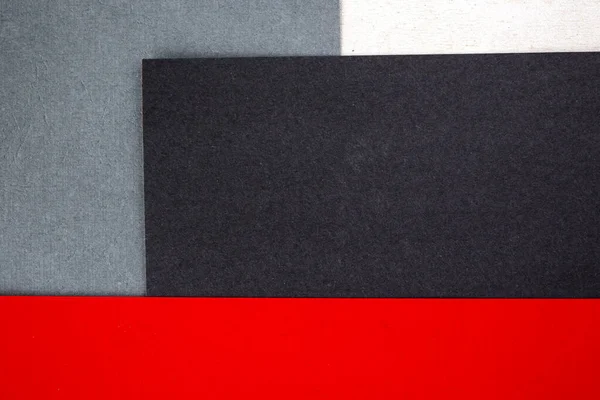 Papel Vermelho Cinza Preto Branco Fundo Textura — Fotografia de Stock