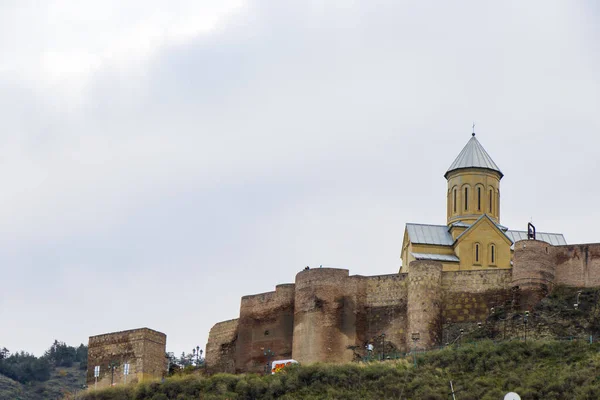 Kostel Centru Města Tbilisi Gruzie — Stock fotografie