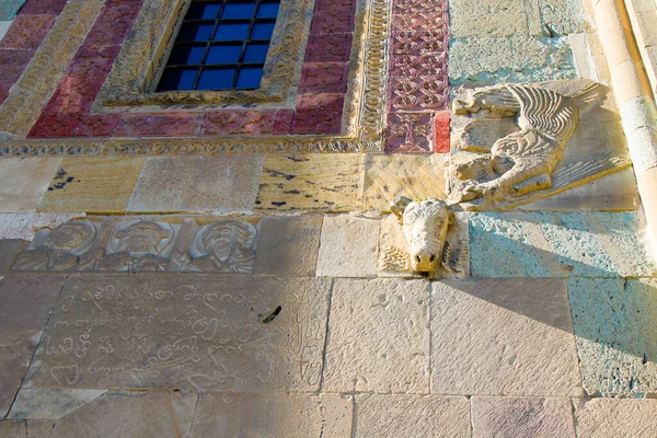 Svetitshkoveli Catedral Vista Iglesia Antigua Arquitectura Famosa Mtskheta Georgia Viajes — Foto de Stock