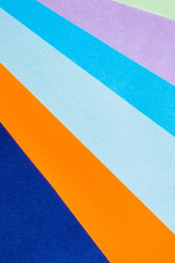 Renkli kağıt arkaplan, kağıt tahta ve geometrik şekiller, pastel renkli