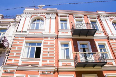 Gürcistan 'ın başkenti Tiflis' teki Gudiashvili meydanı..