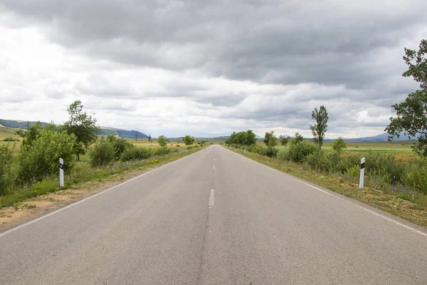 Landschap Van Snelweg Weg Uitzicht Georgië Reizen Foto — Stockfoto