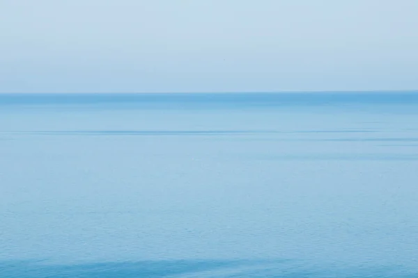 Kék Tenger Horizont Háttér Kék Szín Gradiens Kilátás Táj — Stock Fotó