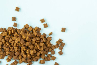 Köpek ve kediler yiyecek kurutur.