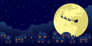 Mutlu Noeller sancak vektör illüstrasyonu (metin yok)