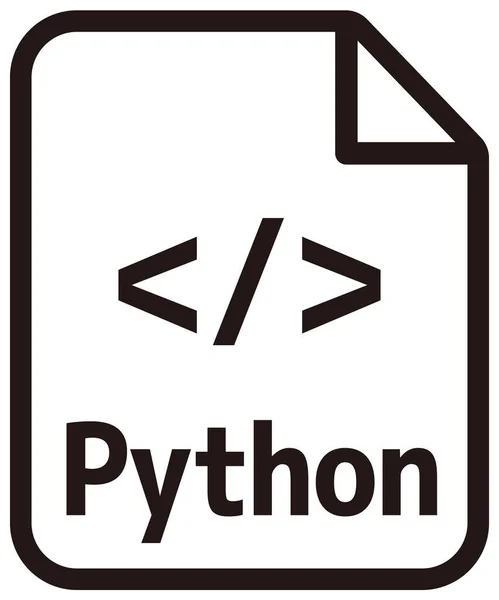 Icono Python Jalá Ilustración Vectores Lenguaje Programación Importante — Archivo Imágenes Vectoriales