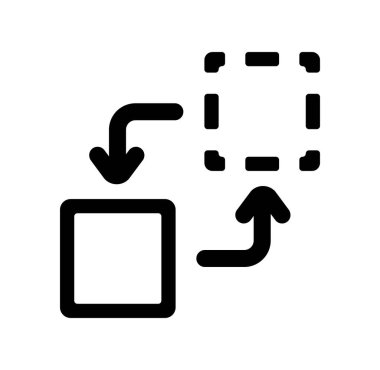 Değiştir, taşı, vektör simgesini yükselt