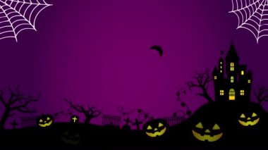 Halloween motif 4K animation movie ( no text )