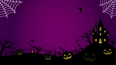 Halloween motif 4K animation movie ( no text )