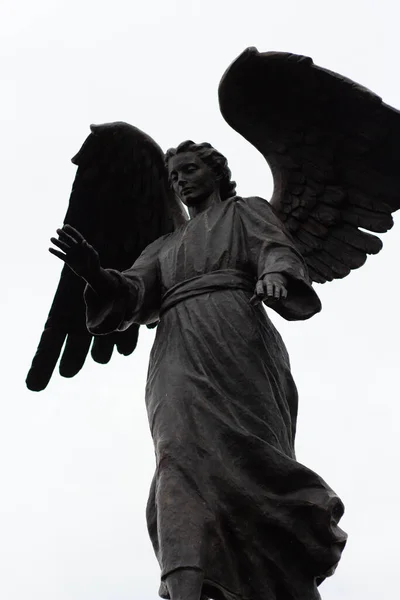 Памятник Ангелу Городе Сортавала — стоковое фото