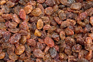 Tatlı kırmızı kuru üzümler (arkaplan, doku ).