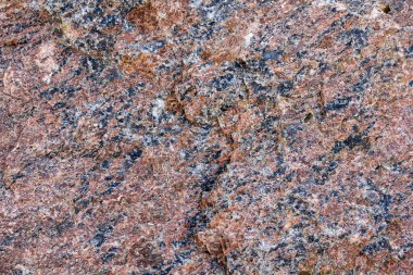 Doğal taş kahverengi arka plan. Yakın plan, doku.