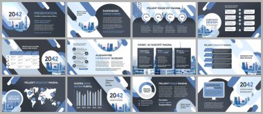 Şehir Arkaplanı İşletme Sunumu ve Infographics. Kurumsal Tasarım Medya Düzeni, Kitap Kapağı, El ilanı, Broşür, Yıllık Reklam Raporu ve 