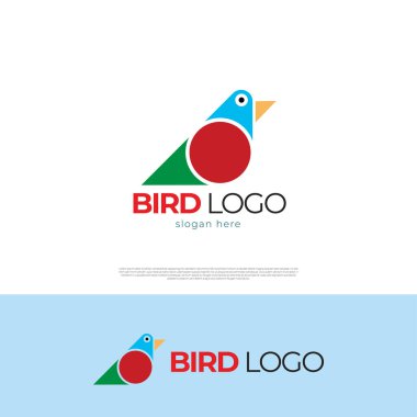 Kuş logosu sembol tasarımı