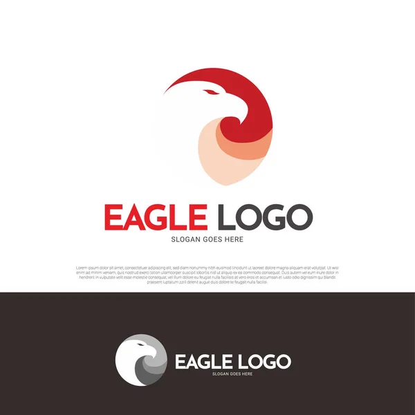 Eagle Bird Logo Icon Design — Stock Vector