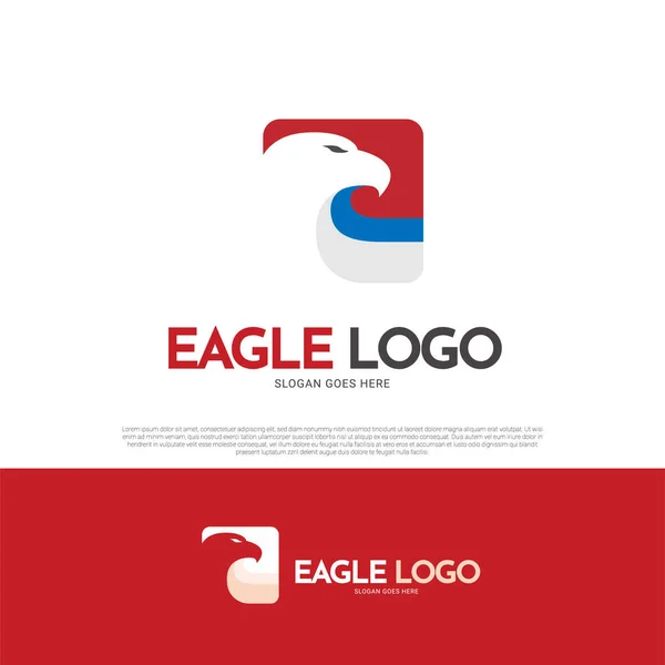 Дизайн Логотипа Орла — стоковый вектор