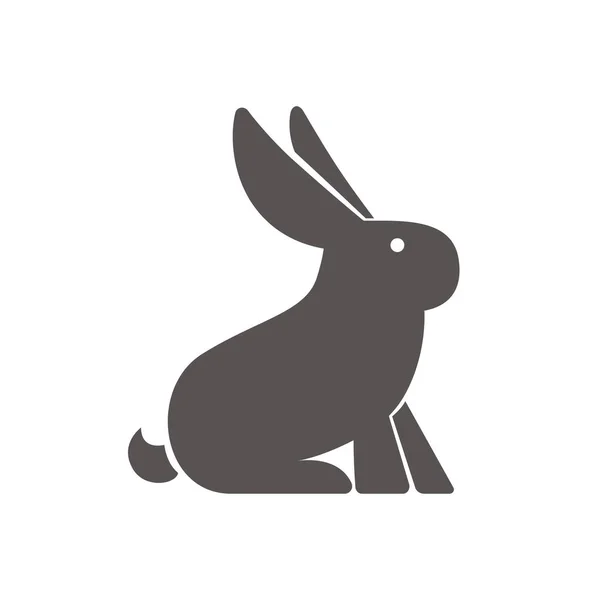 Símbolo Logotipo Animal Estimação Mamífero Coelho Vetores De Stock Royalty-Free