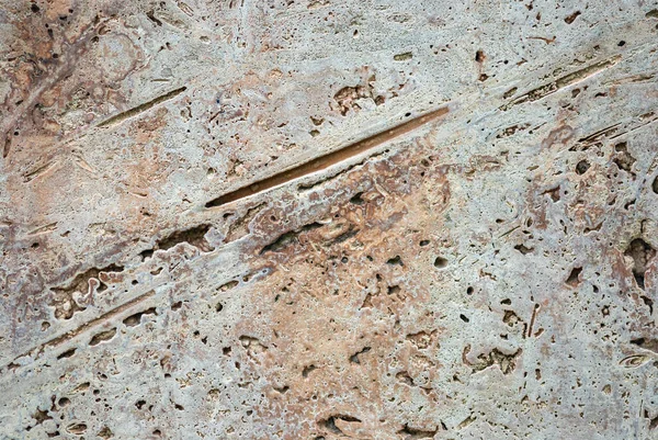 Natuurlijke Beige Steen Textuur Gesneden Zoetwater Limestome Travertin Italiaanse Banded — Stockfoto