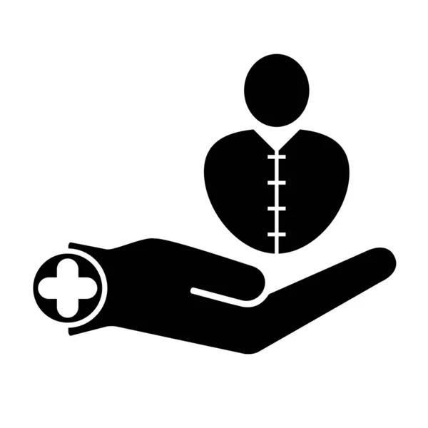 Patientensymbol Gesundheitsikone Kundenvektor Symbole Für Den Medizinischen Dienst — Stockfoto