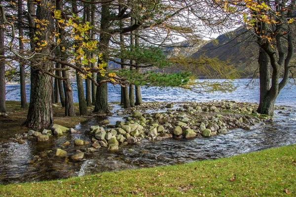 Cesta Kolem Loch Muick Royal Deeside Ballater Aberdeenshire Scotland Národní — Stock fotografie