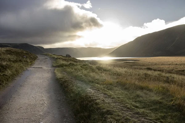 Camino Alrededor Loch Muick Royal Deeside Ballater Aberdeenshire Escocia Reino — Foto de Stock