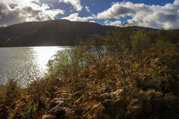 Royal Deeside Loch Muick 주변으로 애버딘셔 스코틀랜드 Cairngorms 스코틀랜드의 — 스톡 사진