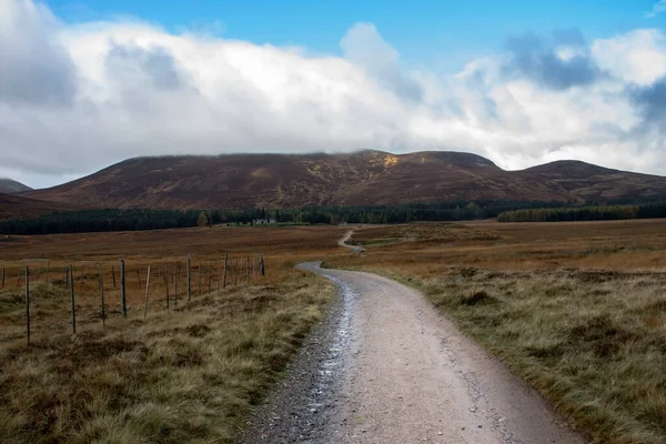 Route Vers Lochnagar Ballater Royal Deeside Aberdeenshire Écosse Royaume Uni — Photo