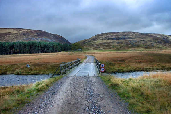 Rota Para Lochnagar Ballater Royal Deeside Aberdeenshire Escócia Reino Unido — Fotografia de Stock