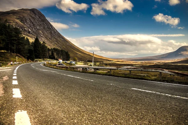 Droga A82 Glencoe Szkocja — Zdjęcie stockowe