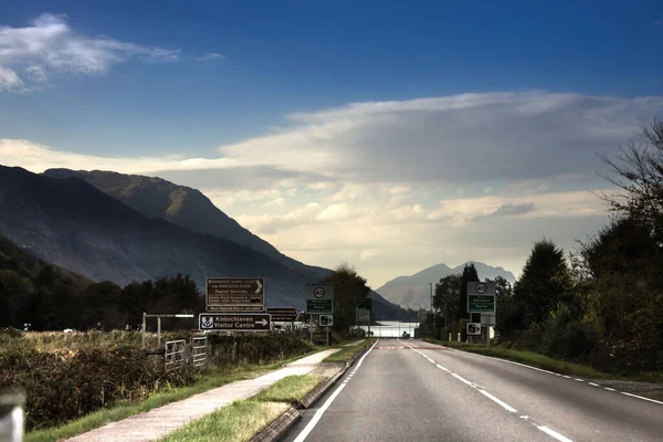 Glencoe Nelle Highlands Scozzesi Lochaber Scozia Regno Unito — Foto Stock